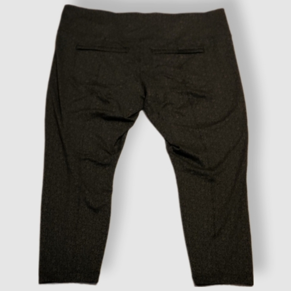 Athleta Delancy Textured Tight Black/Grayish Brown Texture Size 3X W-688 - Picture 15 of 15